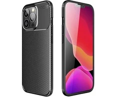 Oem Dėklas CARBON PREMIUM skirtas Samsung Galaxy A14 5G / A14 4G juodos spalvos