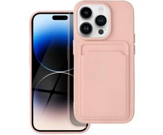 Dėklas Forcell Oem Case for iPhone 14 PRO Card Case pink