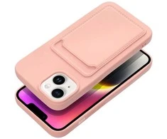 Forcell Rožinė CARD dėklas, skirtas IPHONE 14 rožinis