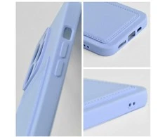 Dėklas Oem Case for iPhone 15 PRO Card Case violetinė