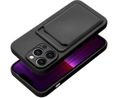Dėklas Oem CARD case for IPHONE 16 Plus juodas