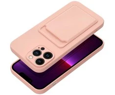 Dėklas Oem Case for iPhone 16 PLUS Card Case pink