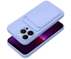 Dėklas Oem Case for iPhone 16 PLUS Card Case violetinė
