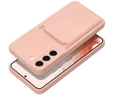 Oem Dėklas CARD skirtas Samsung Galaxy A35 5G rožinės spalvos