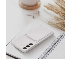 Oem Dėklas CARD skirtas Samsung Galaxy S24 baltos spalvos
