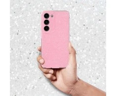 Dėklas Oem CLEAR CASE 2 mm BLINK skirtas Samsung Galaxy A14 5G / A14 4G rožinės spalvos