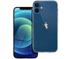 Oem Originalus „iPhone 12 MINI“ skaidrus dėklas (2 mm, apsaugantis kamerą), permatomas