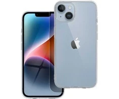 Dėklas Oem Case for iPhone 14 Clear Case 2 mm (camera protection) transparent