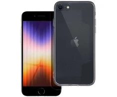 Oem Originalus „iPhone 7 / 8 / SE 2020 / SE 2022“ dėklas, skaidrus (2 mm, apsauga nuo kameros), permatomas