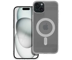 MyScreen Dėklas Clear Mag Cover (MagSafe) skirtas iPhone 15 Plus skaidrus