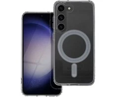 Oem CLEAR MAG COVER dėklas suderinamas su MagSafe skirtas Samsung Galaxy S23 skaidrus