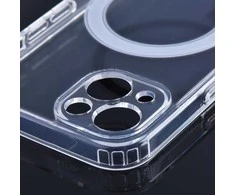 Oem Originalus „iPhone 15 PRO“ skaidrus „Mag“ dėklas (MID), suderinamas su „MagSafe“ permatomu dėklu
