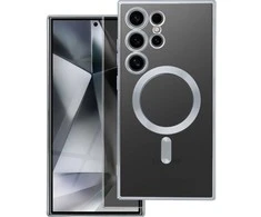 Oem ELECTRO MAG COVER dėklas suderinamas su MagSafe skirtas Samsung Galaxy A16 sidabro spalvos