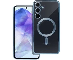 Oem ELECTRO MAG COVER dėklas suderinamas su MagSafe skirtas Samsung Galaxy A55 mėlynos spalvos