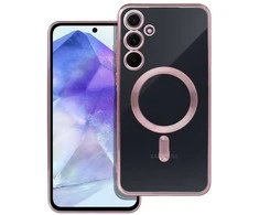 Oem ELECTRO MAG COVER dėklas suderinamas su MagSafe skirtas Samsung Galaxy A55 rose aukso spalvos