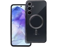 Oem ELECTRO MAG COVER dėklas suderinamas su MagSafe skirtas Samsung Galaxy A55 juodos spalvos