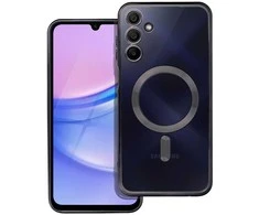 Oem ELECTRO MAG COVER dėklas suderinamas su MagSafe skirtas Samsung Galaxy A15 juodos spalvos