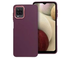 Oem FRAME dėklas skirtas Samsung Galaxy A12 / M12 violetinės spalvos