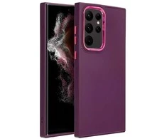 Oem FRAME Dėklas skirtas Samsung Galaxy S22 Ultra violetinės spalvosinės spalvos