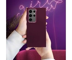 Oem FRAME dėklas skirtas Samsung Galaxy S24 FE violetinės spalvos