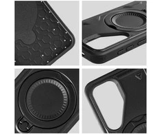 Etumi Oem Dėklas FROST ARMOR skirtas Samsung Galaxy A36 5G juodos spalvos