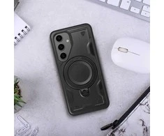 Oem FROST ARMOR dėklas, skirtas SAMSUNG S25 FE, juodas