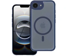 Dėklas Oem Case for iPhone 12 Full Matte Mag Cover compatible with MagSafe mėlynas