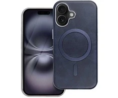 Oem GENTLEMAN MAG COVER dėklas suderinamas su MagSafe skirtas Apple iPhone 16 mėlynos spalvos