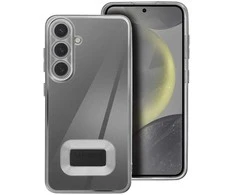 Oem Dėklas GLAM skirtas Xiaomi Redmi Note 13 Pro 5G sidabro spalvos