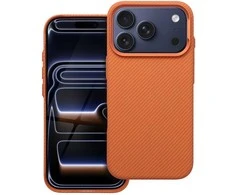 Oem Originalus „iPhone 17 Pro / 18 Pro“ dėklas (žemas kameros kraštas), „K-Look“, suderinamas su „MagSafe“, oranžinis