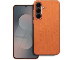 Dėklas na Samsung S25 FE K-Look zgodne su MagSafe oranžinė
