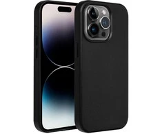Oem Dėklas Leather Mag Cover (MagSafe) skirtas iPhone 15 Plus juodas