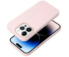 Oem Dėklas Leather Mag Cover (MagSafe) skirtas iPhone 16 rožinis