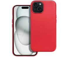 Oem Dėklas Leather Mag Cover (MagSafe) skirtas iPhone 15 raudonas