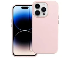 Oem Dėklas Leather Mag Cover (MagSafe) skirtas iPhone 16 rožinis