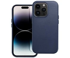 Oem Dėklas Leather Mag Cover (MagSafe) skirtas iPhone 16 mėlynas