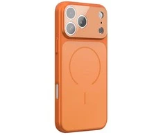 Dėklas Oem Case for iPhone 16 PRO MAX Make 17 compatible with MagSafe oranžinis