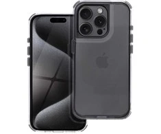 Dėklas Oem Case for iPhone 15 Matrix Clear juodas