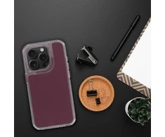 Dėklas Oem Case for iPhone 16 PRO Matrix violetinė