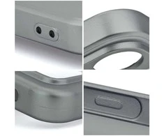 Oem METALLIC Dėklas skirtas Samsung Galaxy A14 5G / A14 4G pilkos spalvos