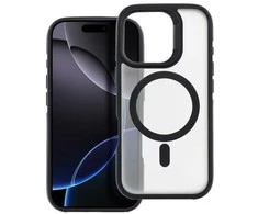 Dėklas Oem Case for iPhone 16 PLUS Neo compatible with MagSafe juodas