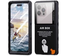Dėklas Oem Case for Airbox MAX 6.9 Shellbox waterproof juodas