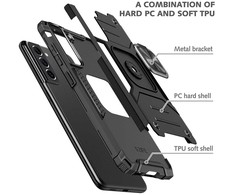 OEM NITRO dėklas, skirtas SAMSUNG A55 5G juodas