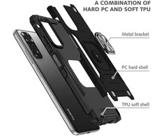 Oem NITRO dėklas skirtas Xiaomi Redmi 12C juodos spalvos
