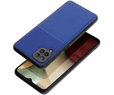Forcell Oem NOBLE dėklas skirtas Samsung Galaxy A12 / M12 mėlynos spalvos