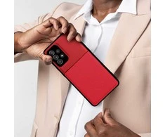 Oem NOBLE dėklas skirtas Samsung Galaxy S21 FE red