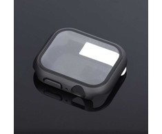 „Bestsuit“ dėklas su hibridiniu stiklu, skirtas „Apple Watch“ serijai 7/8/9–45 mm – grafitas