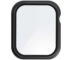 „Bestsuit“ dėklas su hibridiniu stiklu, skirtas „Apple Watch“ serijai 7/8/9–45 mm – grafitas