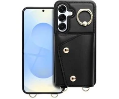 Oem WONDER piniginės dėklas, skirtas SAMSUNG S25 EDGE, juodas