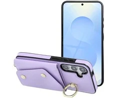 Oem WONDER piniginės dėklas, skirtas SAMSUNG S25 EDGE, alyvinis